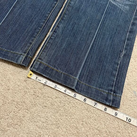 Indigo Thirty Faded Baggy Blue Jeans 36Wx33L - Picture 8 of 8